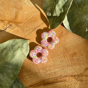 Pampilles grandes fleurs de cerisier - Multi couleurs