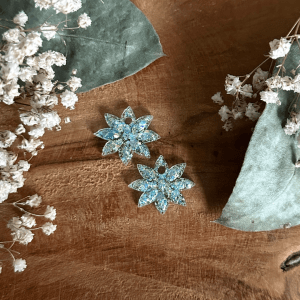 Pampilles Aurora - Paillettes holographiques bleu