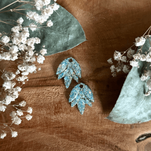 Pampilles Luma - Paillettes holographiques bleu