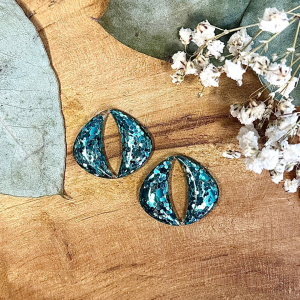 Pampilles Iris - Paillettes bleues turquoise