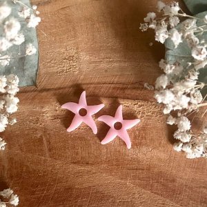 Pampilles Etoiles de mer - Rose pale