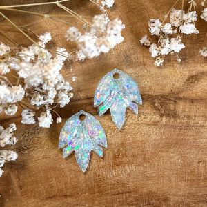 Pampilles Luma - Paillettes holographiques vert d'eau