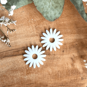 Marguerite 25mm - Blanc