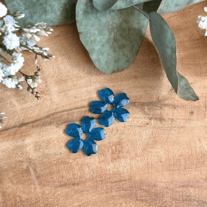 Sakura 20mm - Bleu turquoise translucide