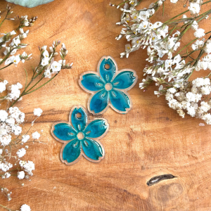 Vaiana 40mm - Transparent et bleu