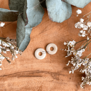 Pampilles donuts - Blanc nacré