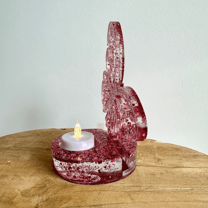 Papillon sur socle 