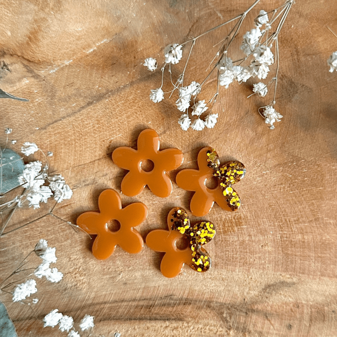 Pampilles fleurs de frangipanier
