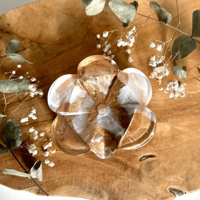 Porte-savon fleur