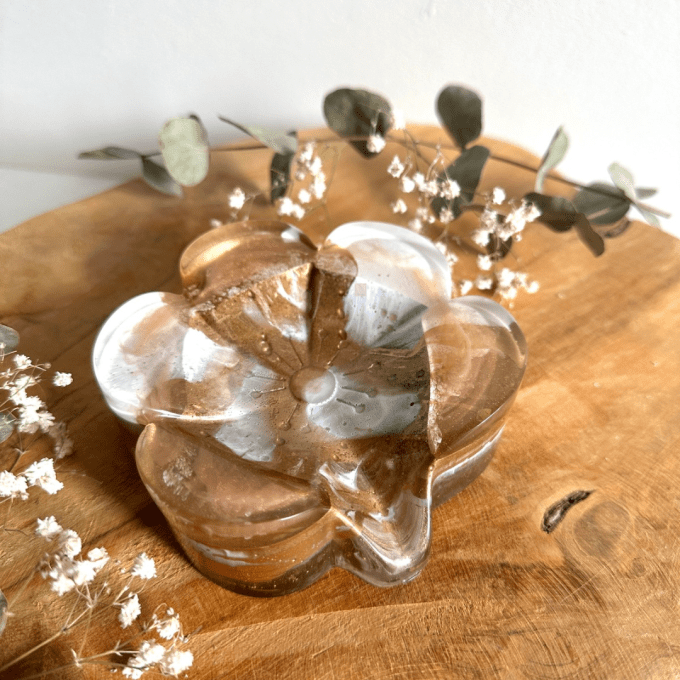 Porte-savon fleur