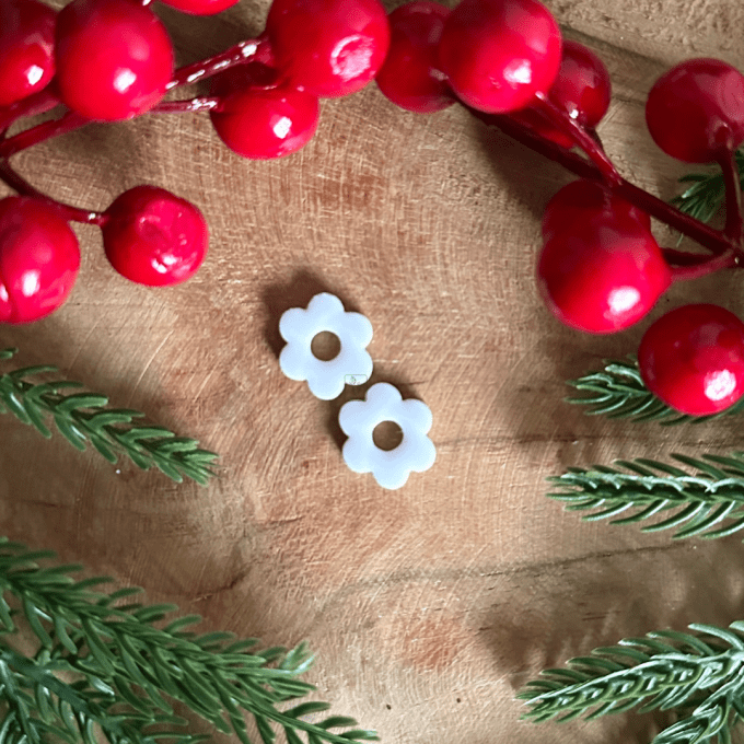 Pampilles mini fleurs 6 pétales