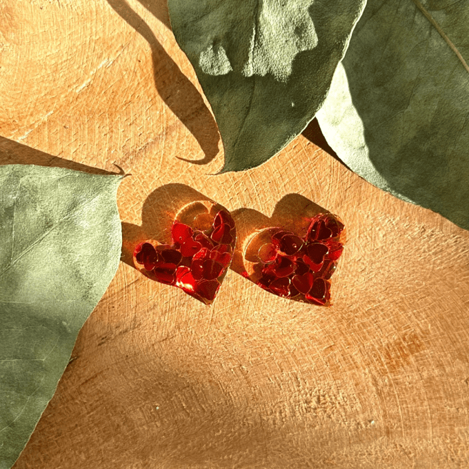 Pampilles petits cœurs tendre