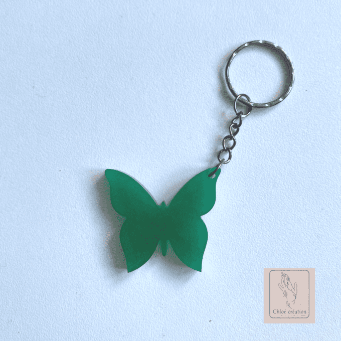 Porte-clés papillon 