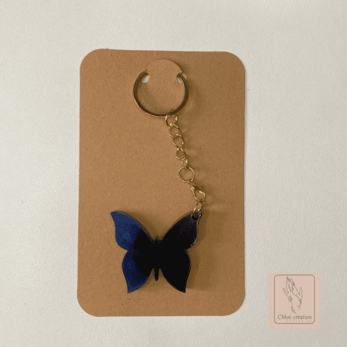 Porte-clés papillon